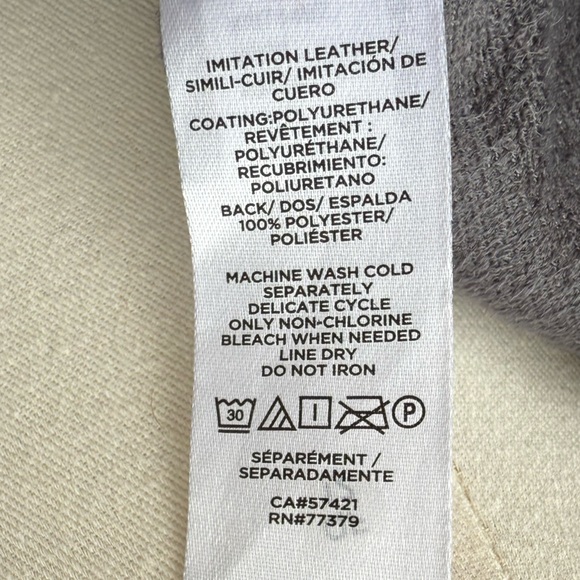 Ann Taylor Brown Skinny High-Waisted Leather Pants Size XL P - Picture 7 of 16